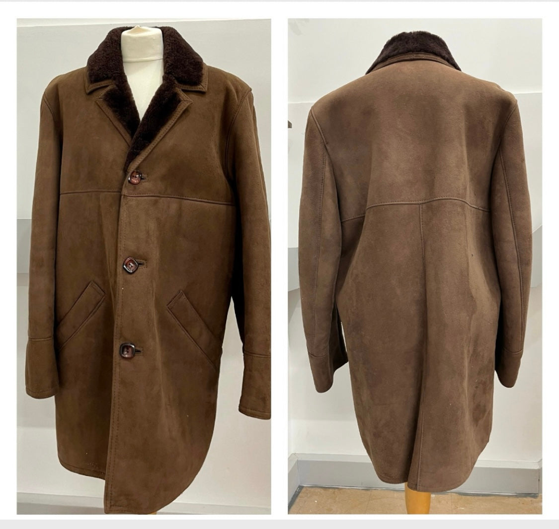 Vintage Clothing- Vintage Coat- Unisex - 1970s sheepskin coat- Frock33