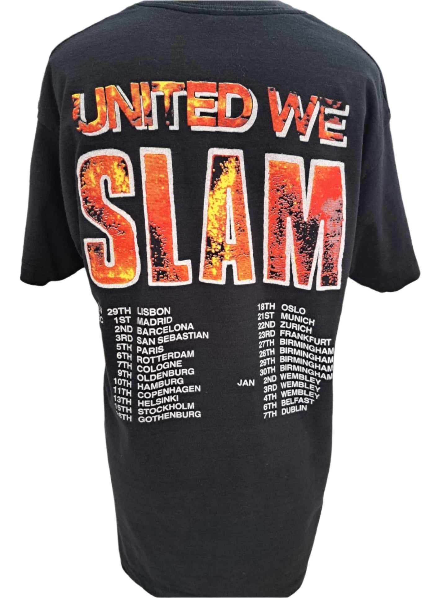 Vintage Clothing - Vintage Band Tee - Dan Reed Network- United we slam - 1989 Tour - Frock